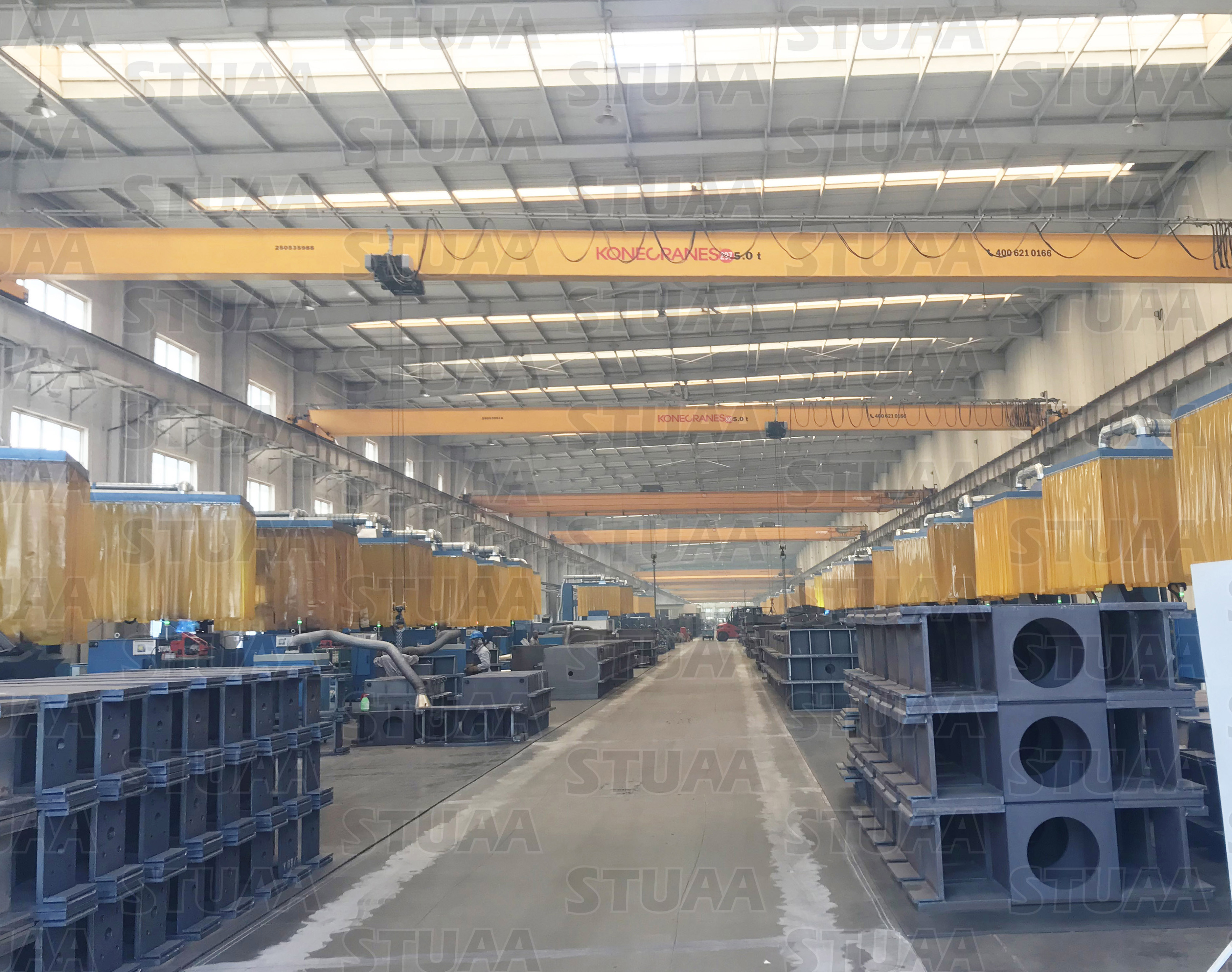 壓濾機結構件焊接機器人系統(tǒng)